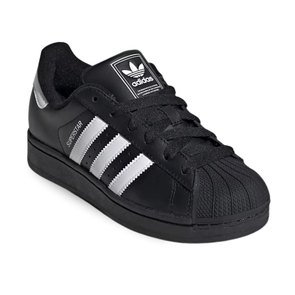 Adidas Superstar II J Black Sneakers