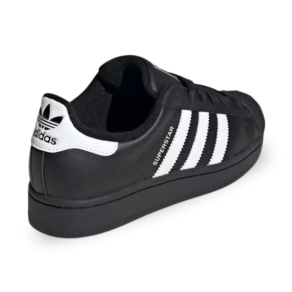 Adidas Superstar II J Black Sneakers