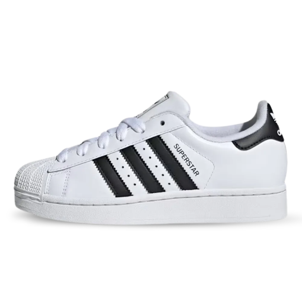 Adidas Superstar II J White Sneakers
