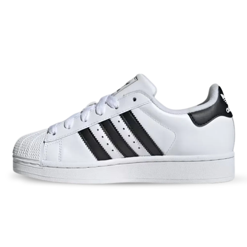 Adidas Superstar II J White Sneakers