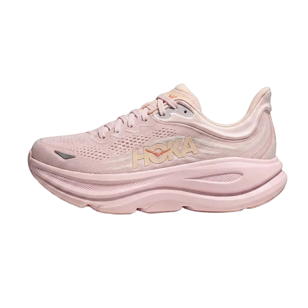 HOKA Bondi 9 Lilac Cream Tangerine Glow Women's Running Shoes