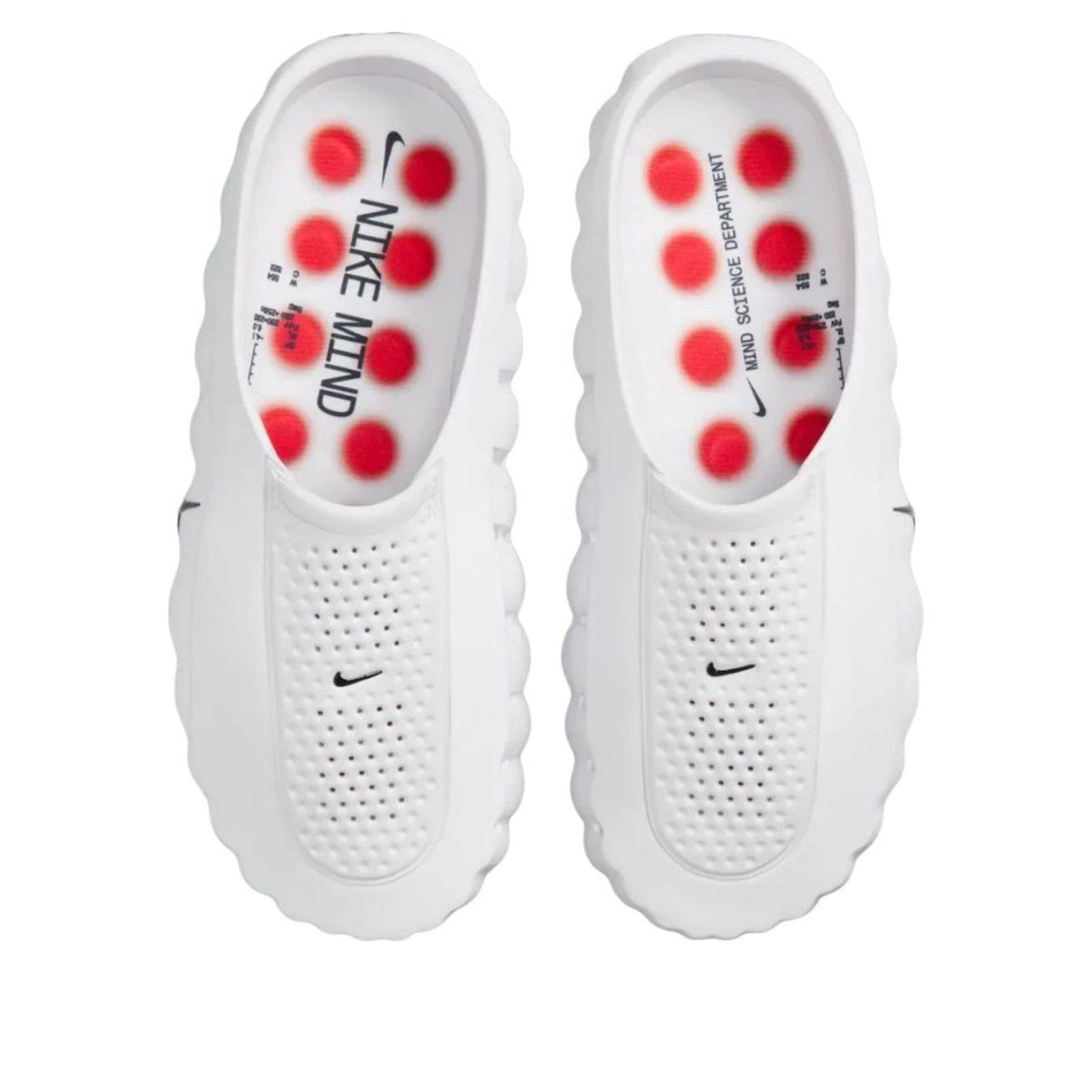 Nike Mind 001 White Speed Red Sneakers