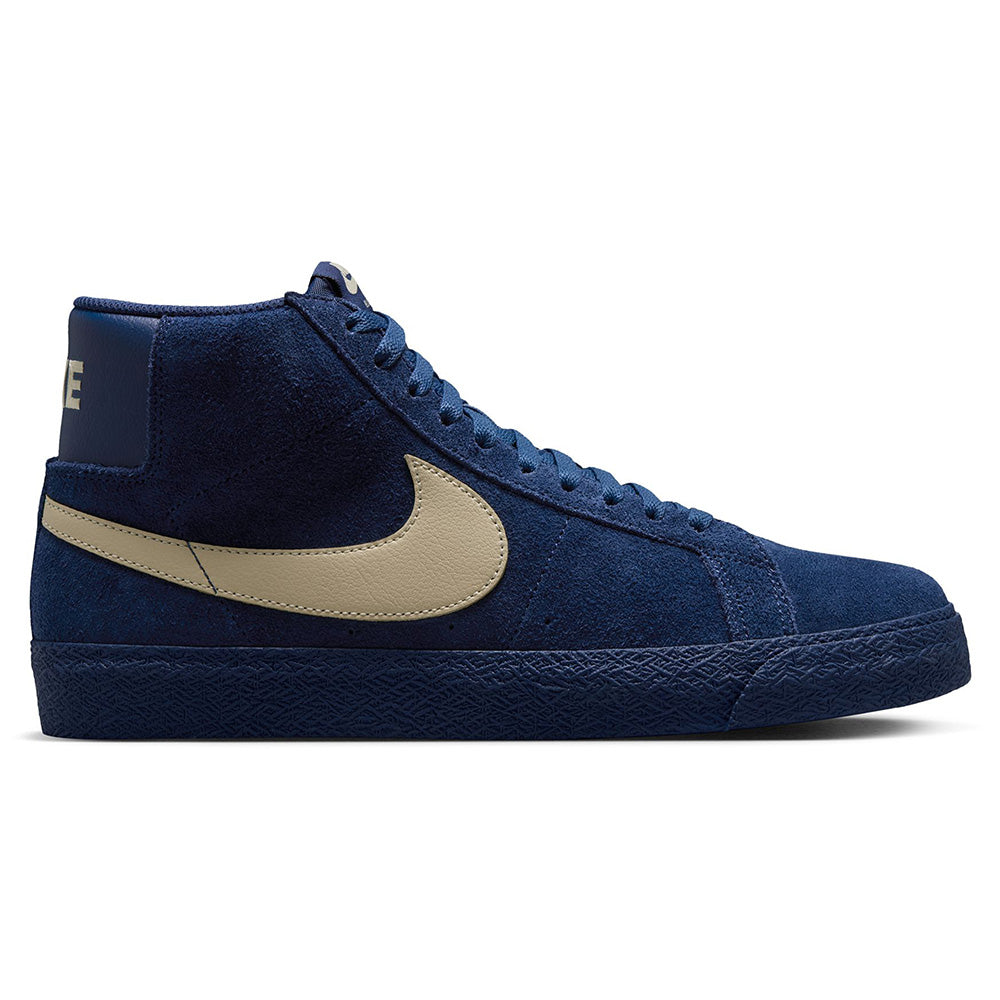 NIKE SB BLAZER MID COASTAL BLUE / PALE YELLOW-COASTAL BLUE