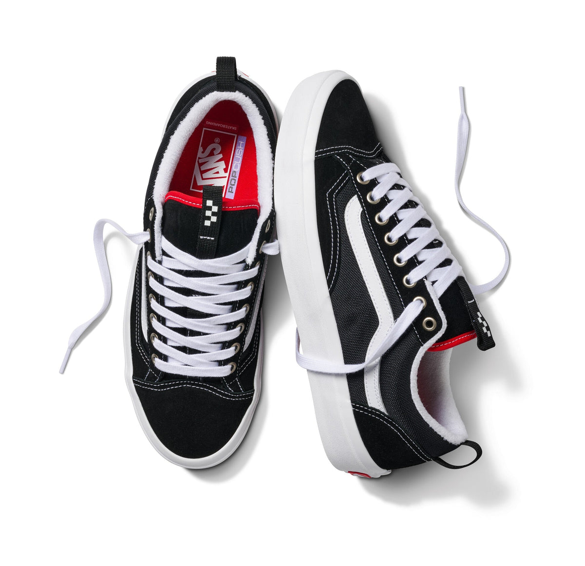 VANS SKATE OLD SKOOL 36+ BLACK / WHITE