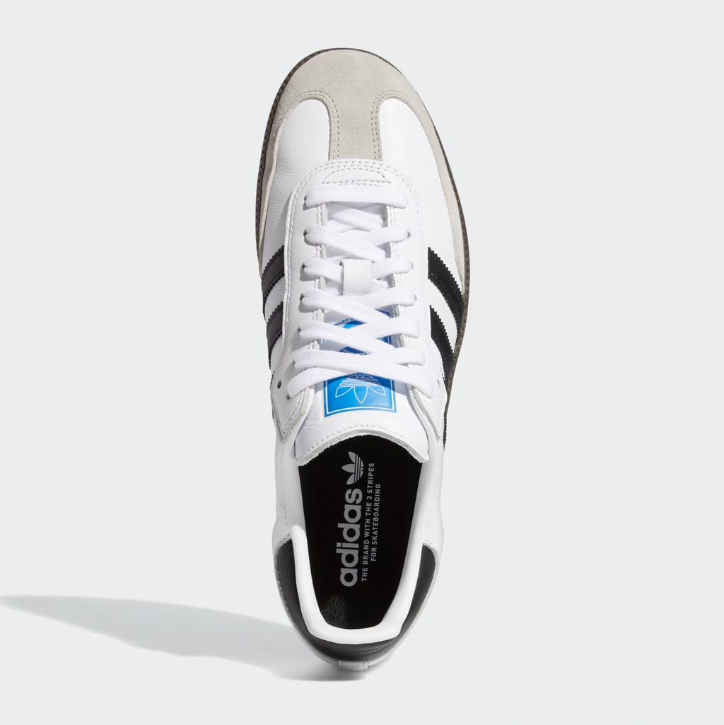 ADIDAS SAMBA ADV WHITE / BLACK