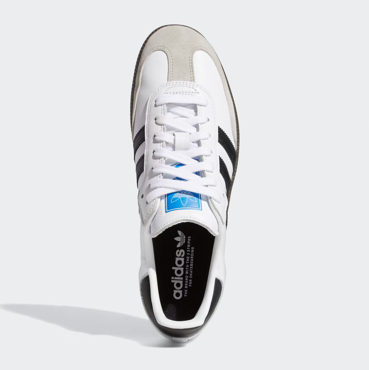 ADIDAS SAMBA ADV WHITE / BLACK