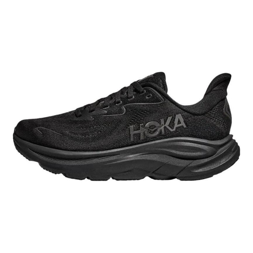 HOKA Clifton 10 Black/Black Men's Running Shoes