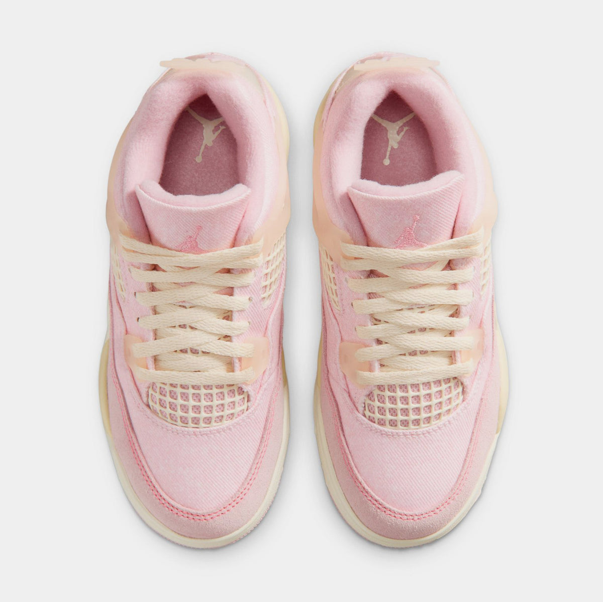 Air Jordan 4 Retro Pink Pearl And Iced Carmine Preschool Lifestyle Shoes (Pearl Pink/Iced Carmine/Coconut Milk)