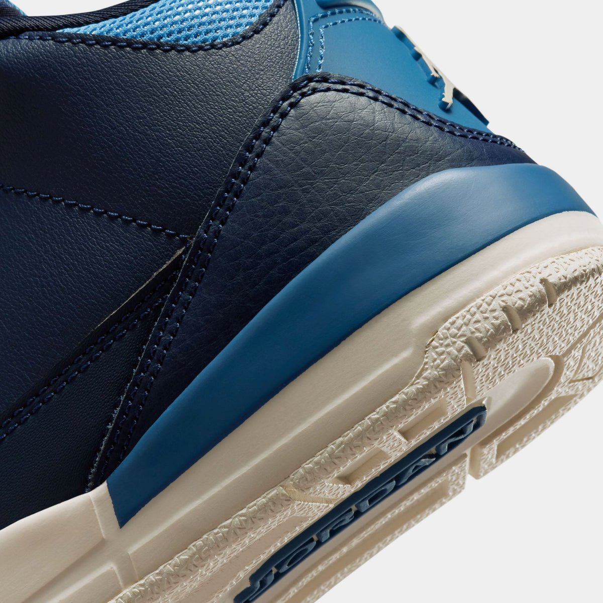 Air Jordan 3 Retro Sport Renaissance Preschool Lifestyle Shoes (Obsidian/Chalk/Track Red) Free Shipping