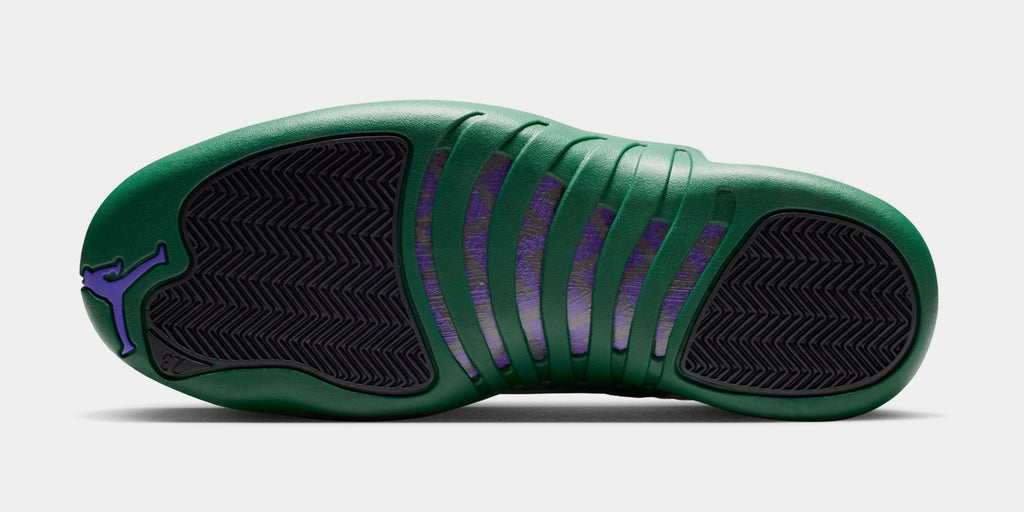 Air Jordan 12 Retro Idols Become Rivals Mens Lifestyle Shoes (Summit White/Gorge Green/Fierce Purple) Free Shipping