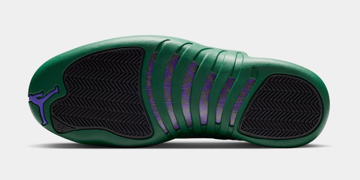 Air Jordan 12 Retro Idols Become Rivals Mens Lifestyle Shoes (Summit White/Gorge Green/Fierce Purple) Free Shipping