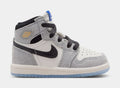 Air Jordan 1 Retro High OG Cool Grey Infant Toddler Lifestyle Shoes (Cool Grey/Black/Sail/Game Royal)