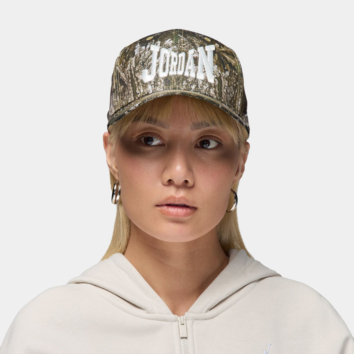 Brooklyn RealTree Rise Adjustable Cap Mens Hat (White/Sail)