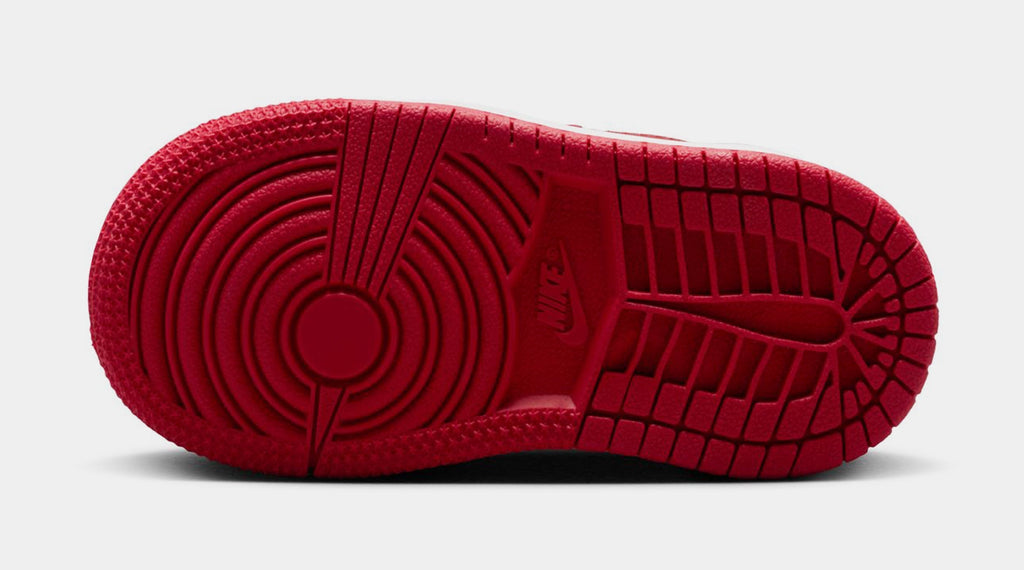 Air Jordan 1 Retro Low OG Banned Infant Toddler Lifestyle Shoes (Black/Black/Varsity Red/Summit White)