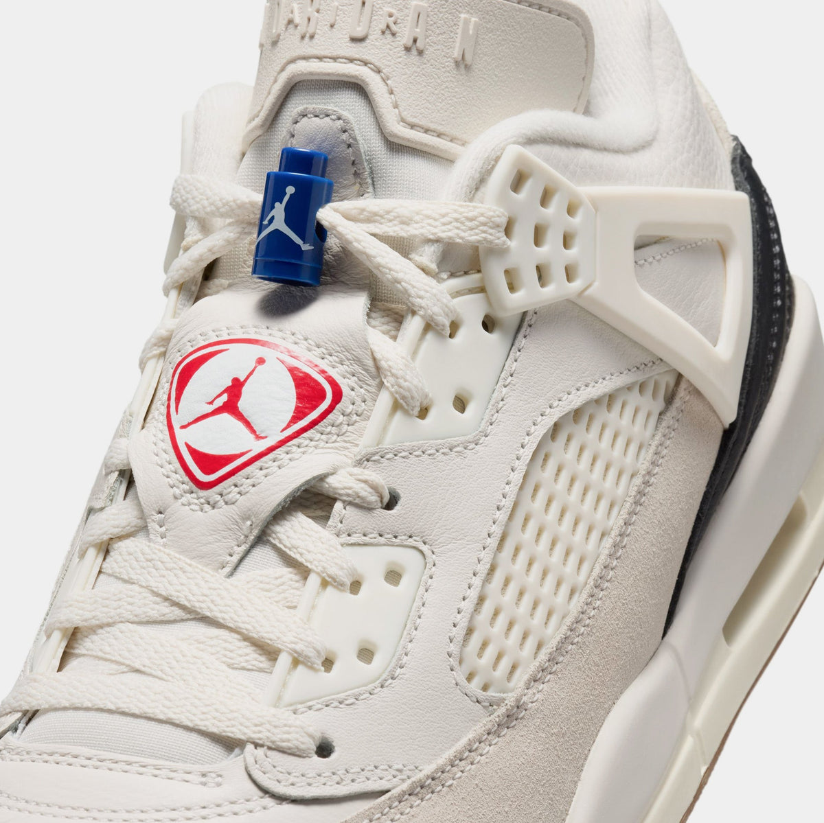 Spizike Low FC Mens Basketball Shoes (Phantom/University Red/Sail/Old Royal)