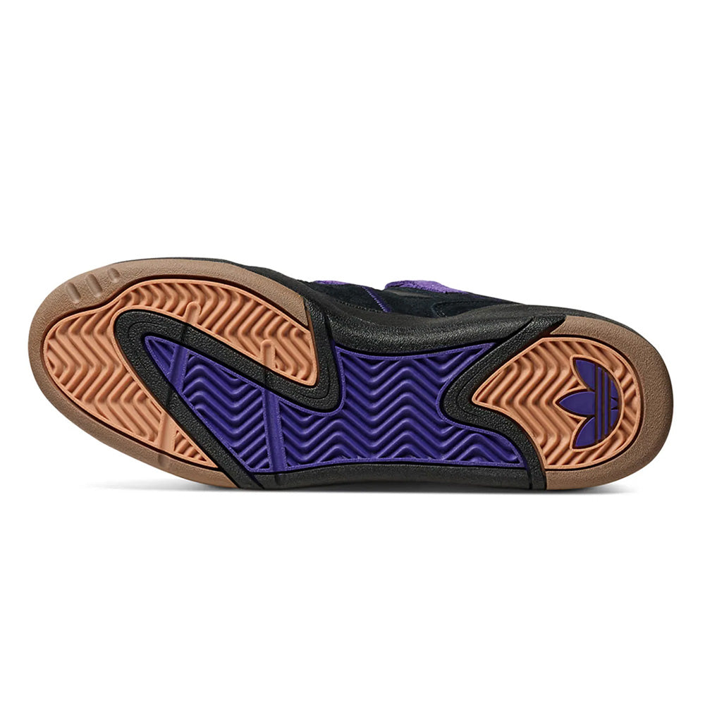 ADIDAS KADER CORE BLACK / COLLEGIATE PURPLE / GOLD METALLIC