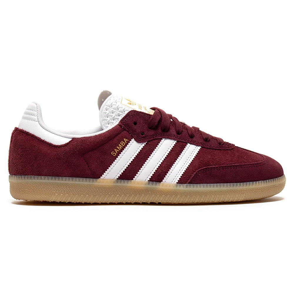 ADIDAS SAMBA ADV SHADOW RED / FOOTWEAR WHITE / MAROON
