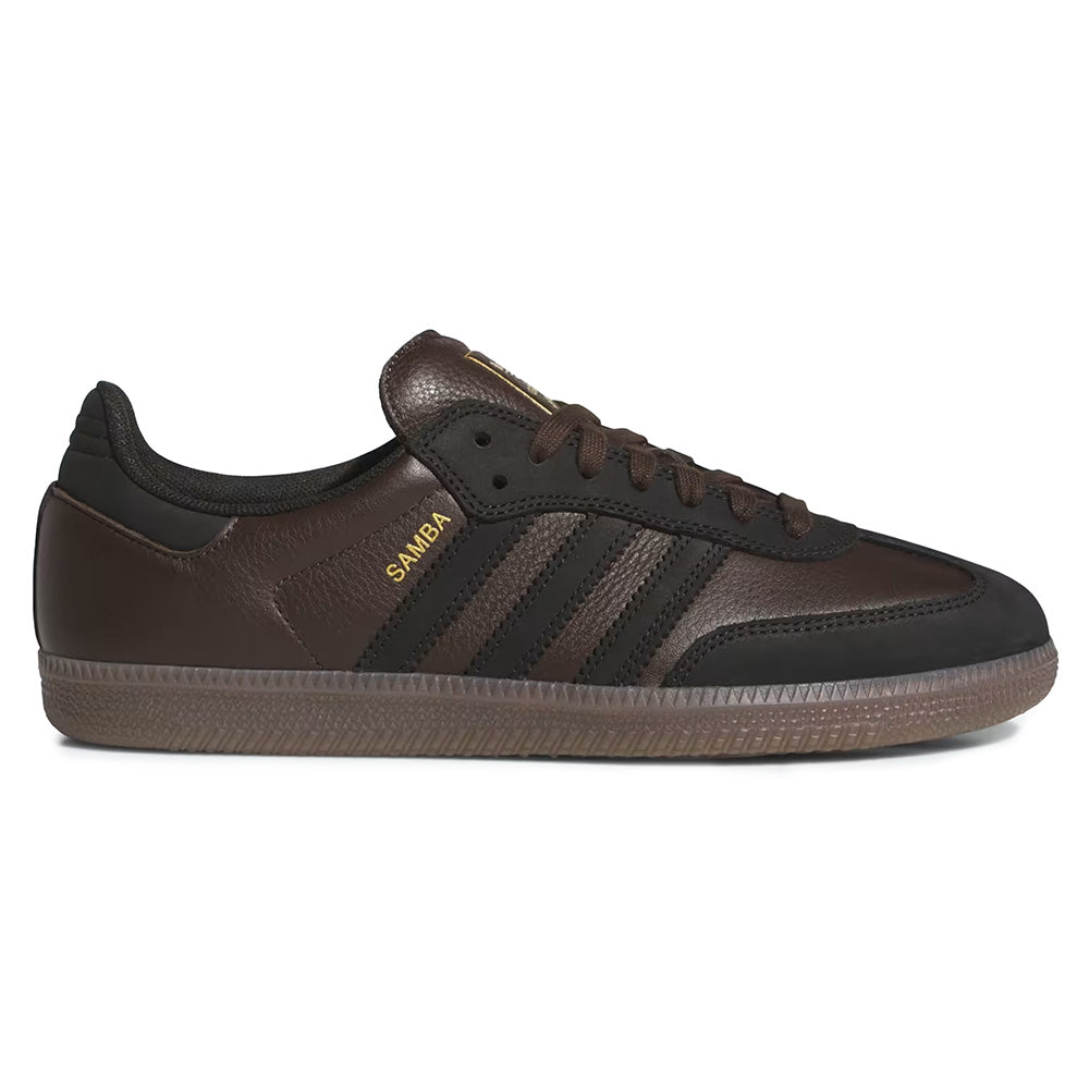 ADIDAS SAMBA ADV DARK BROWN / CORE BLACK / GUM