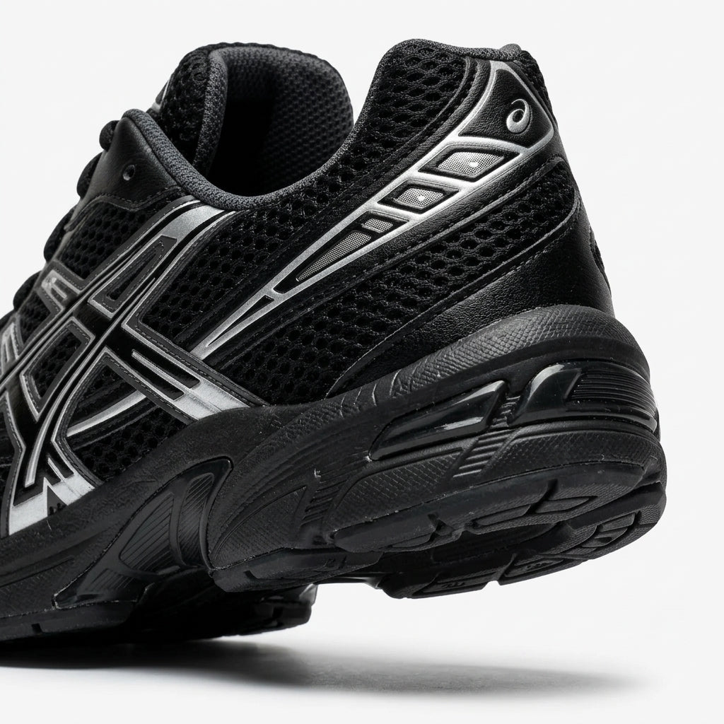 ASICS Gel-1130 Black Silver Sneakers