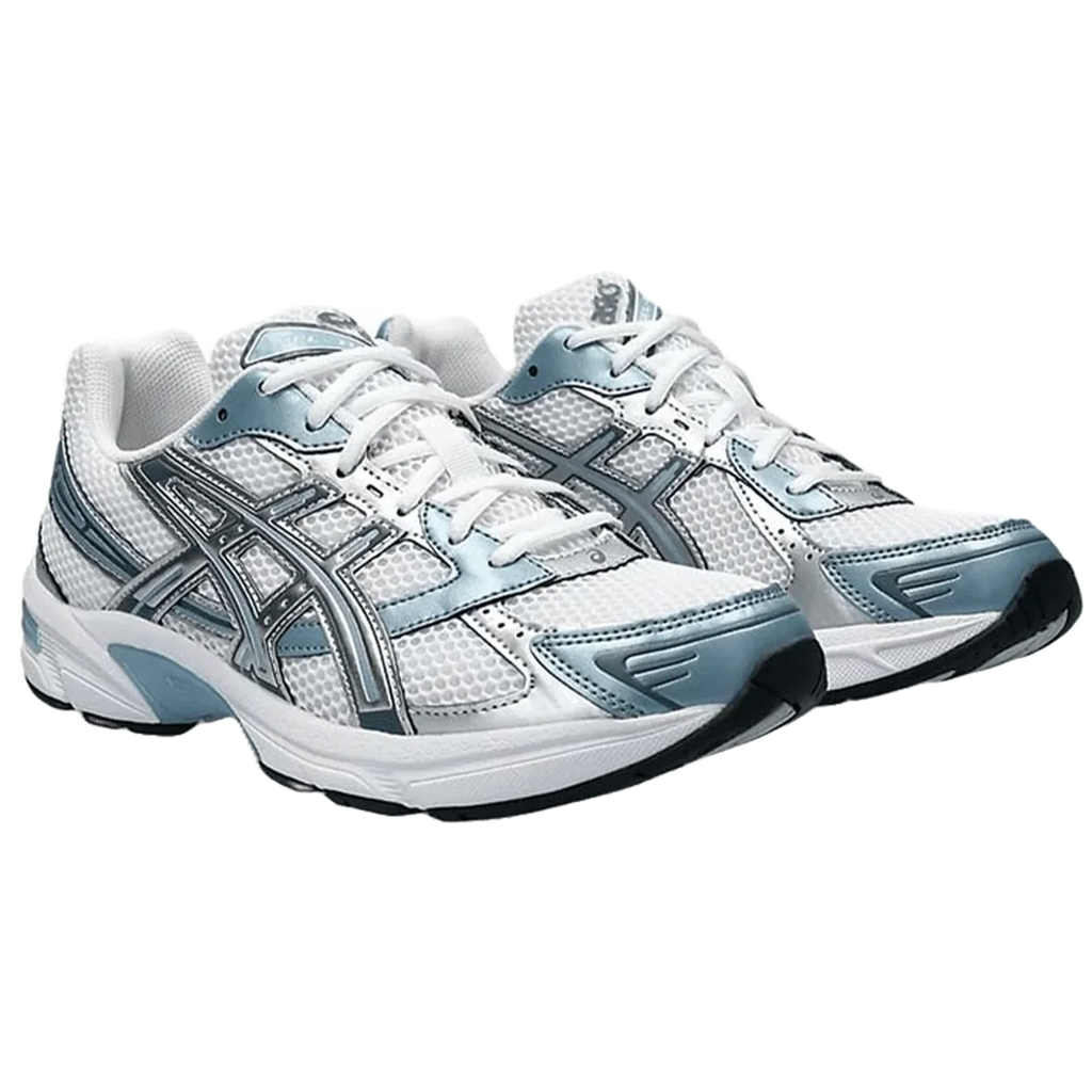 ASICS Gel-1130 White Silver Blue Sneakers