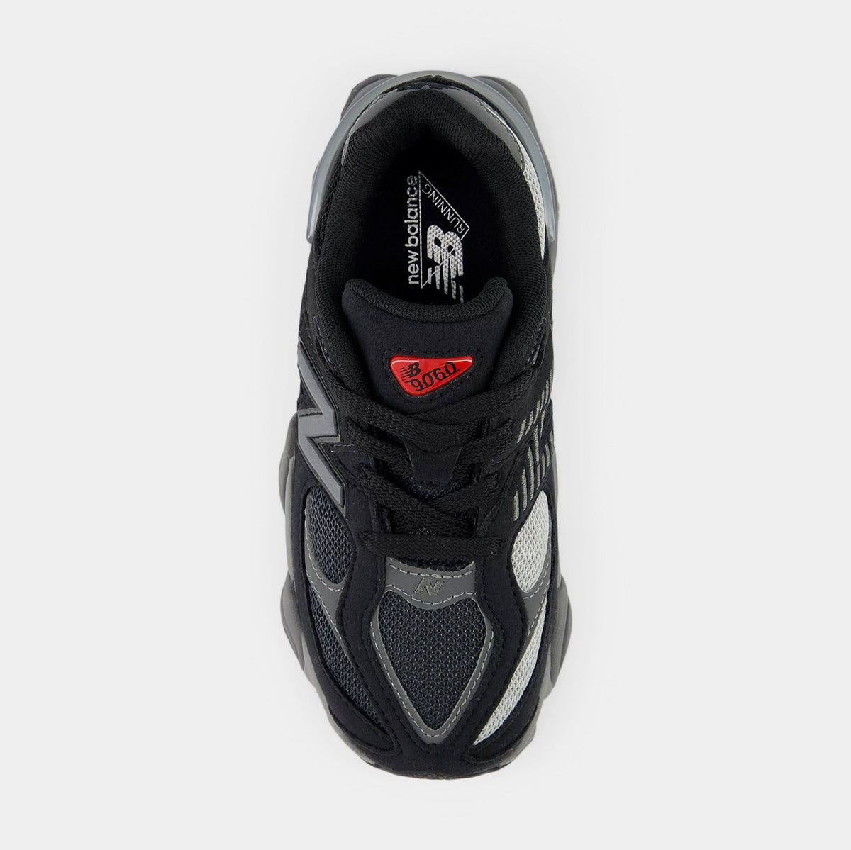9060 Preschool Lifestyle Shoes (Black/Grey)