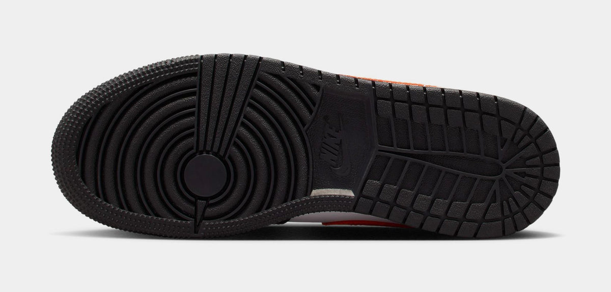 Air Jordan 1 Low Grade School Lifestyle Shoes (Black/White/Sail/Starfish)