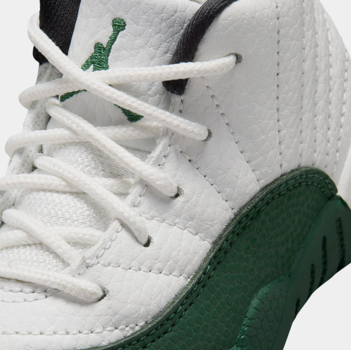 Air Jordan 12 Retro Idols Become Rivals Infant Toddler Lifestyle Shoes (Summit White/Gorge Green/Fierce Pruple) Free Shipping