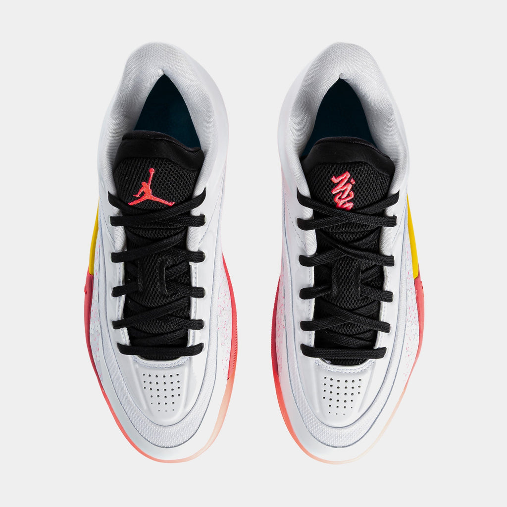 Zion 4 Sharona Mens Basketball Shoes (White/Black/Tour Yellow/Hot Punch)
