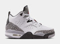 Son Of Mars Low Grade School Basketball Shoes (White/Black/Cement Grey/Gym Red)