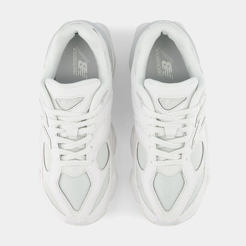 9060 Grade School Lifestyle Shoes (White/Reflection)