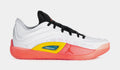 Zion 4 Sharona Mens Basketball Shoes (White/Black/Tour Yellow/Hot Punch)