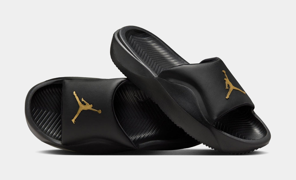 Franchise Mens Sandals (Black/Metallic Gold)