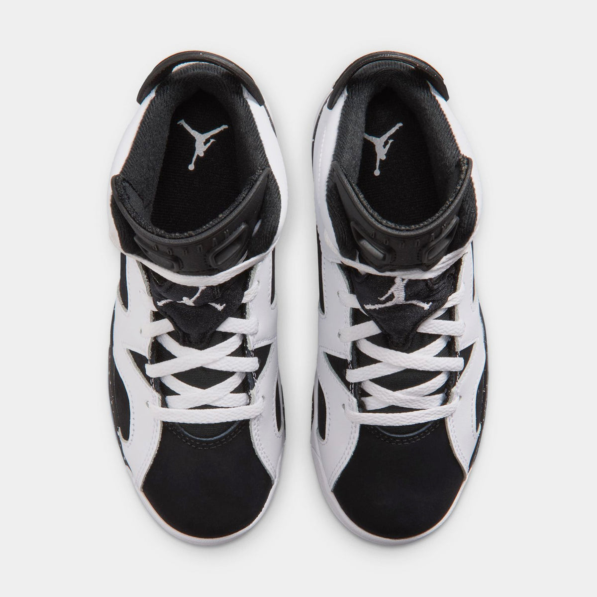 Air Jordan 6 Retro Black And White Preschool Lifestyle Shoes (White/Black) Free Shipping