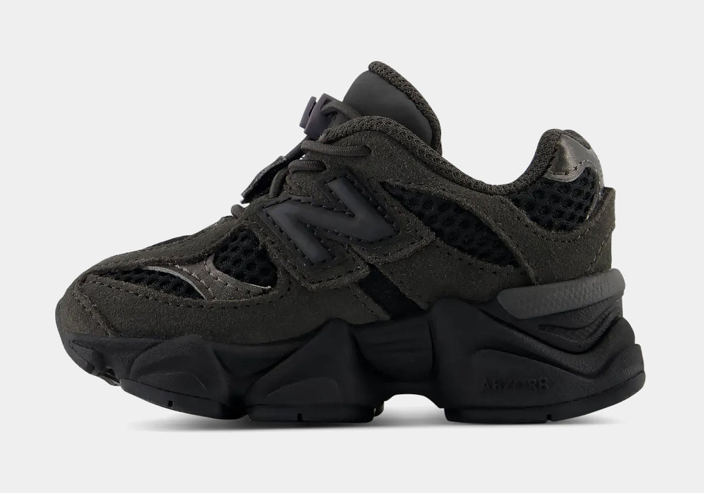 9060 Bungee Infant Toddler Lifestyle Shoes (Black/Neptune Grey)