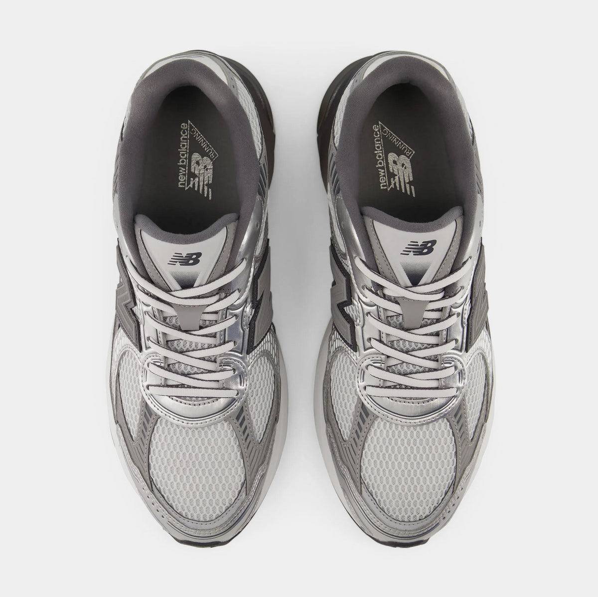 ABZORB 2010 Grey Days Mens Running Shoes (Black/Silver Metallic/Casterock)