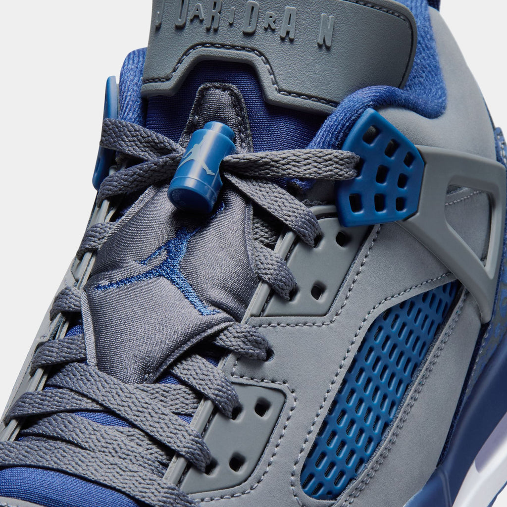 Spizike Low SE Flint Mens Basketball Shoes (Flint/University Blue/White/Navy)