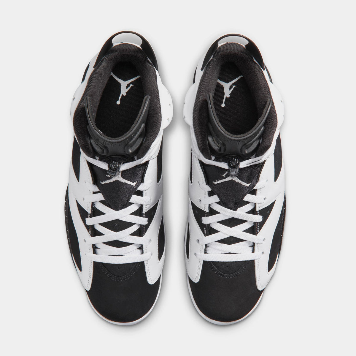 Air Jordan 6 Retro Black And White Mens Lifestyle Shoes (White/Black)