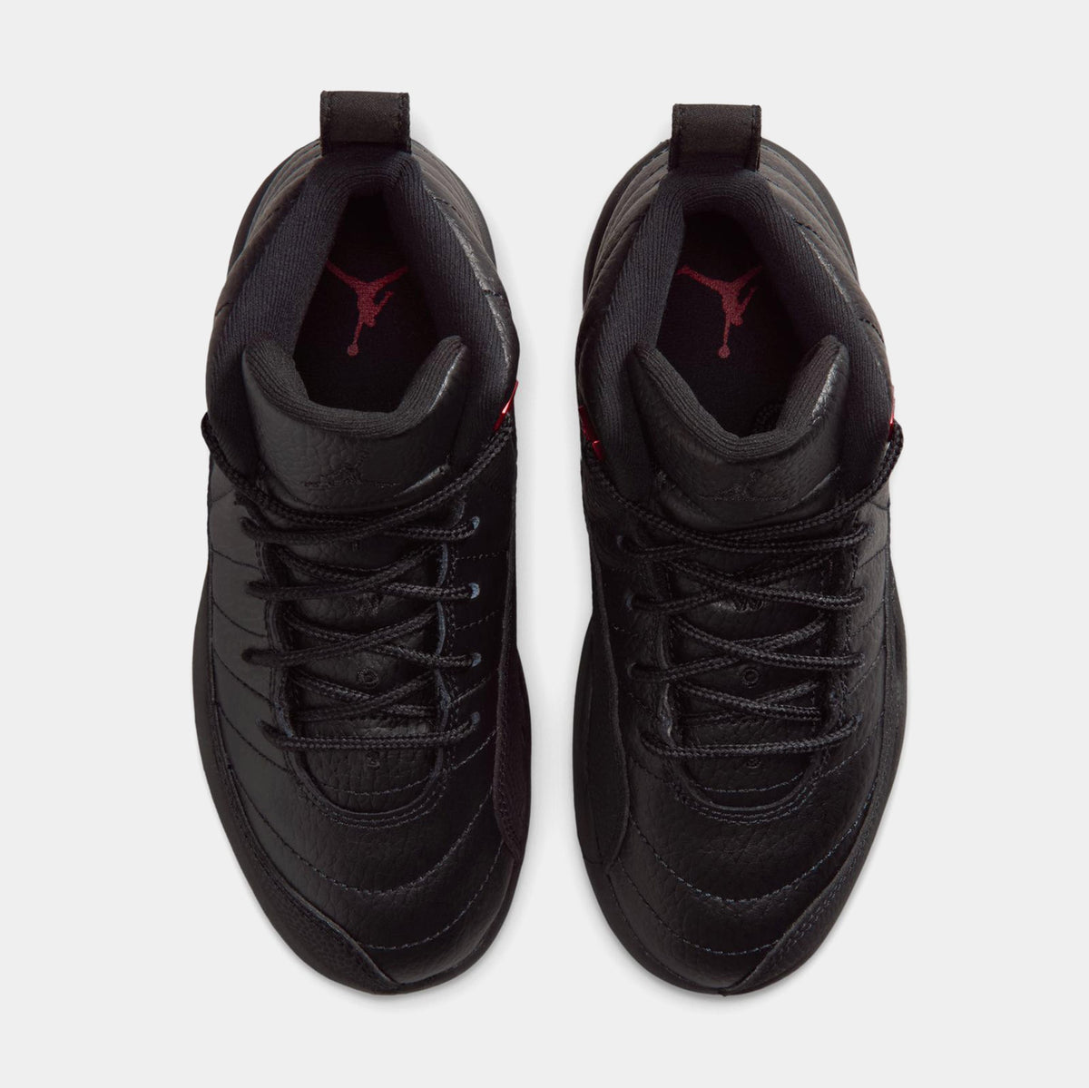 Air Jordan 12 Retro Bloodline Preschool Lifestyle Shoes (Black/Varsity Red) Free Shipping
