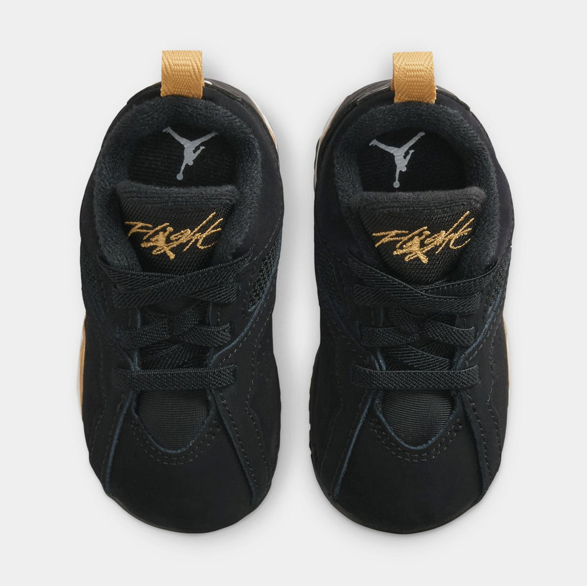 MVP 92 Infant Toddler Basketball Shoes ( Black/Metallic Gold/Sail)