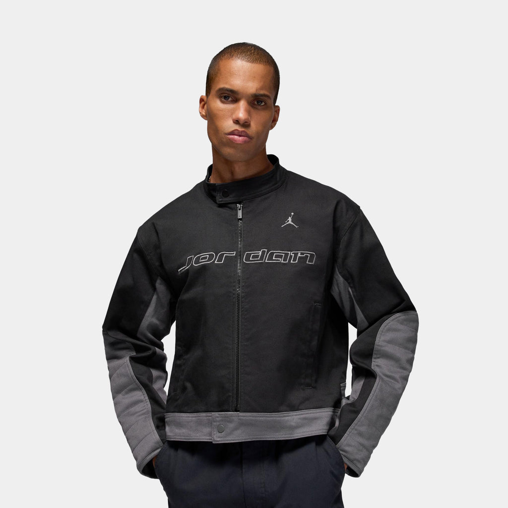 Brooklyn Motorsport Mens Jacket (Black/Iron Grey/Iron Grey)