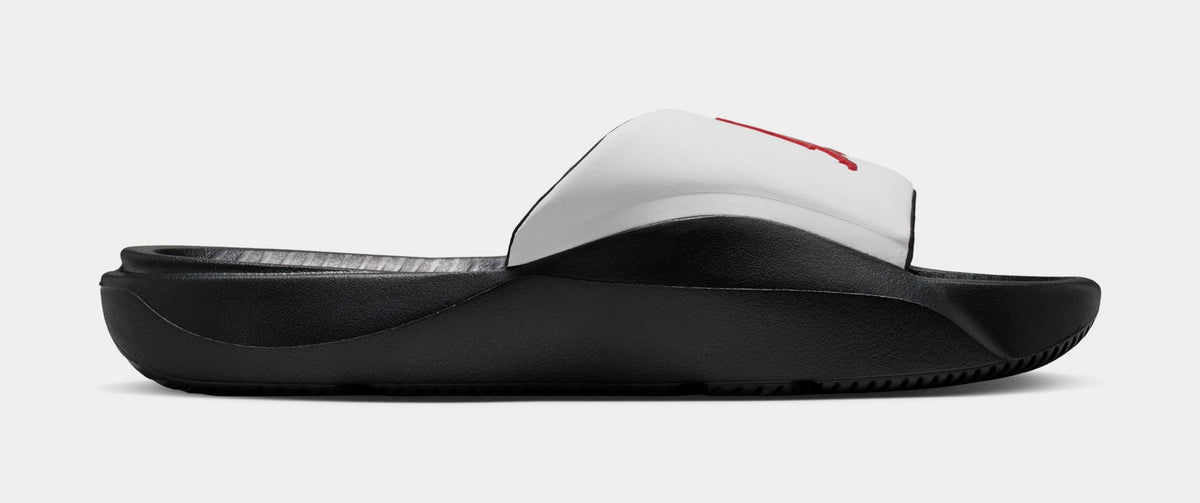 Franchise Slides Mens Sandals (White/Black/Gym Red)