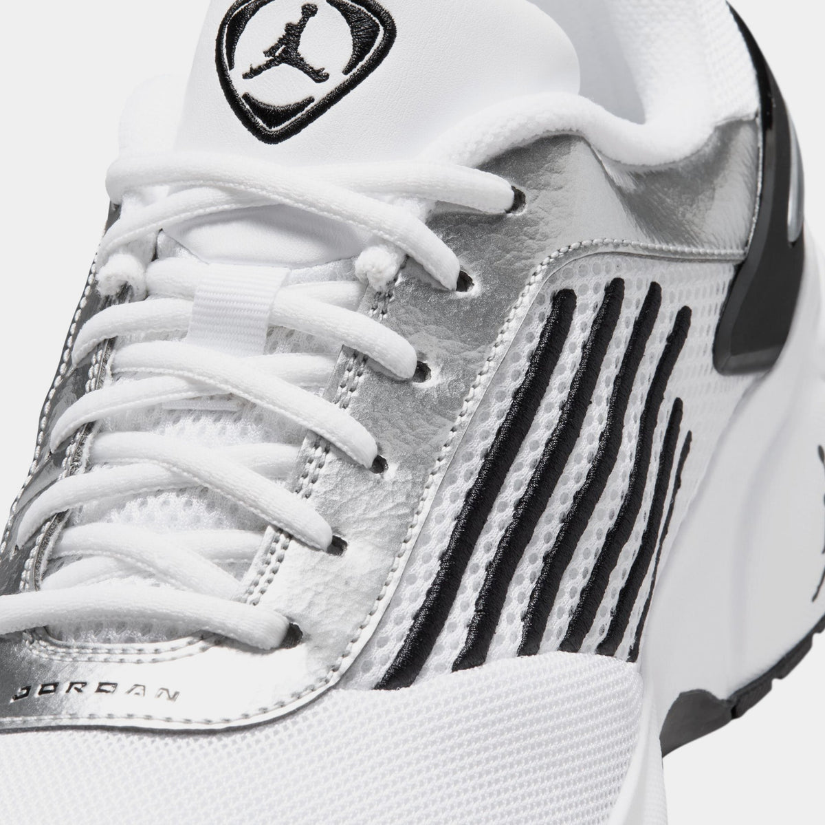 Trunner Flow Mens Running Shoes (White/Black/Metallic Silver/White)