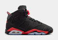 Air Jordan 6 Retro Infrared Salesman Grade School Lifestyle Shoes (Black/Light Crimson)