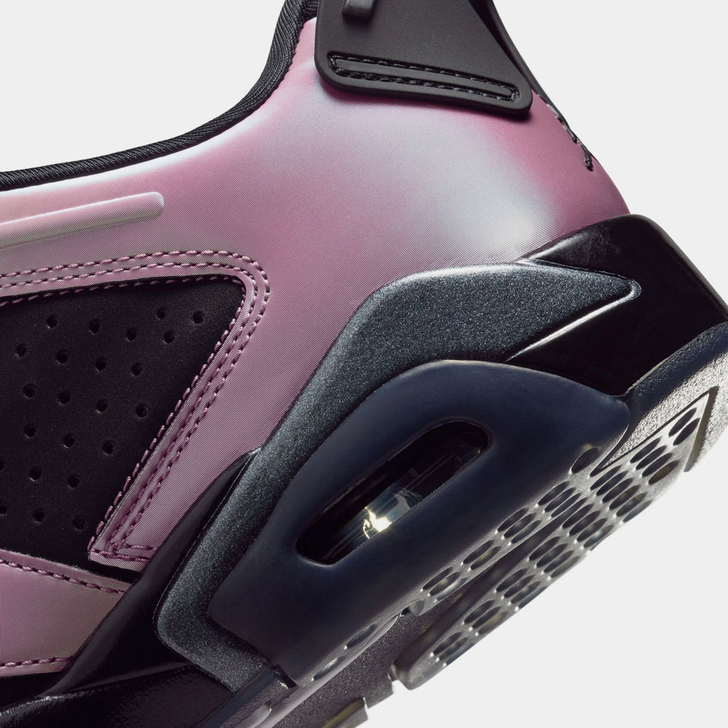 Air Jordan 6 Retro Low Metamorphosis Womens Lifestyle Shoes (Black/Black/Desert Berry)