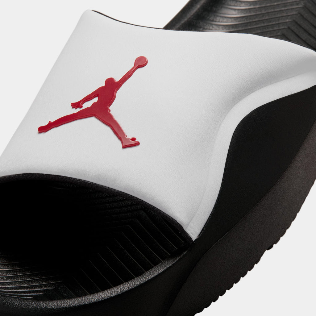 Franchise Slides Mens Sandals (White/Black/Gym Red)