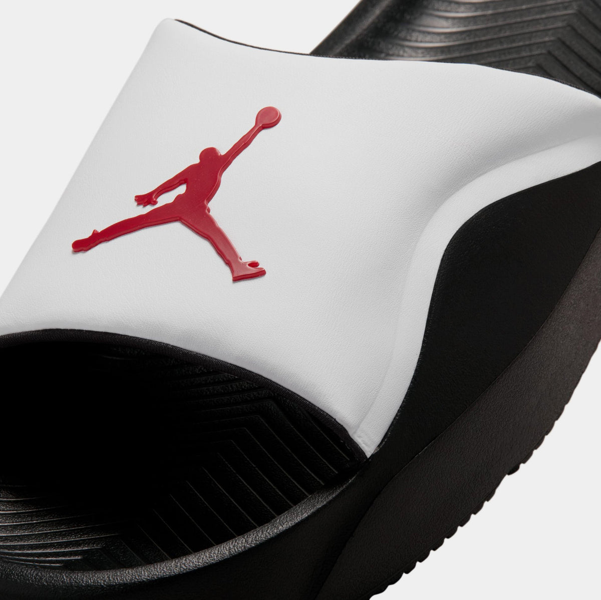 Franchise Slides Mens Sandals (White/Black/Gym Red)