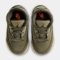Air Jordan 3 Retro Medium Olive Infant Toddler Lifestyle Shoes (Medium Olive/Sequoia/Neutral Olive/Sail)