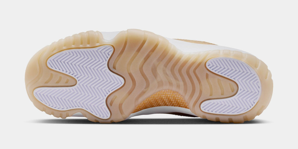 Air Jordan 11 Retro Low Mothers Day Womens Lifestyle Shoes (White/Metallic Gold/Team Gold) Free Shipping