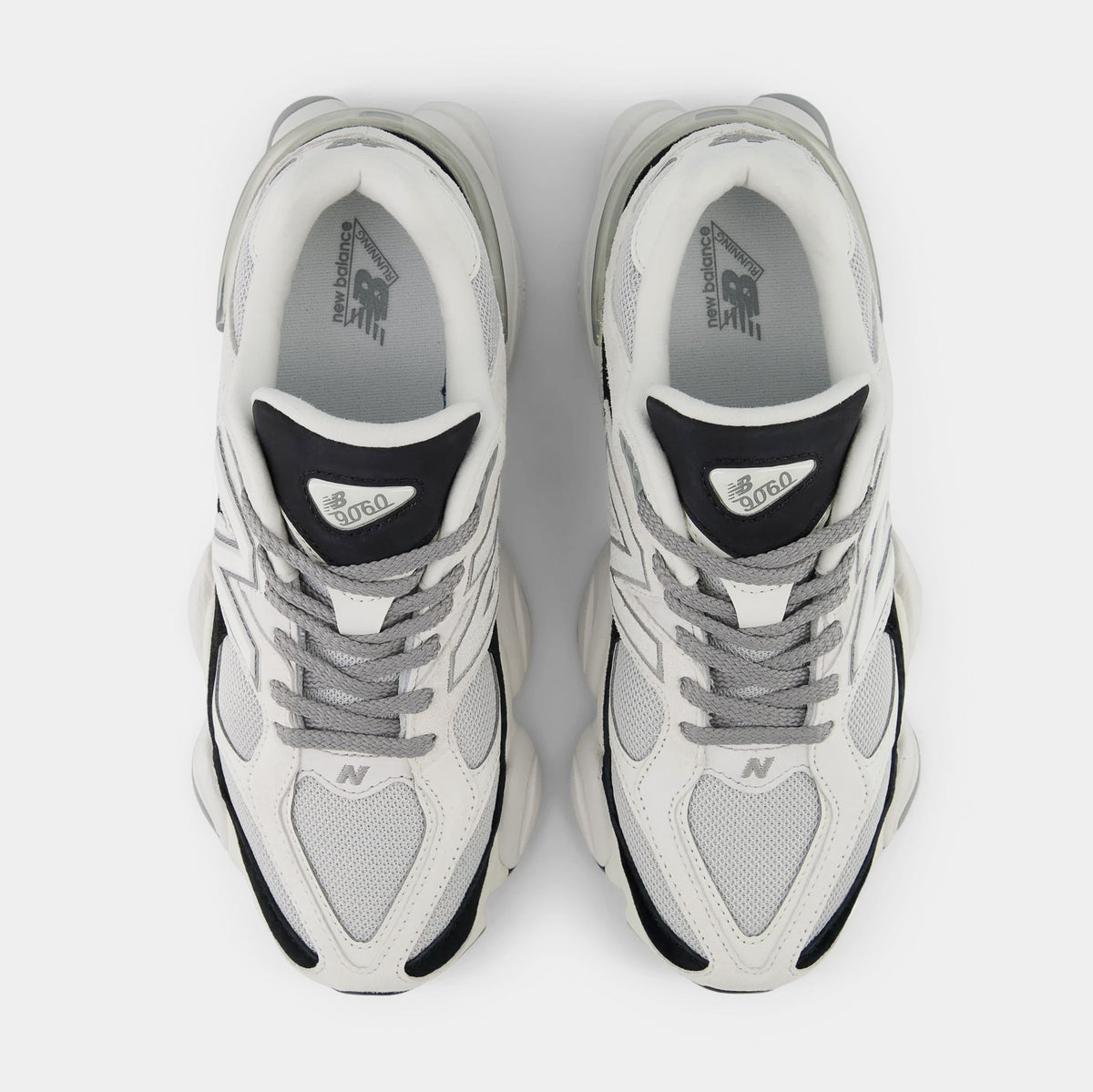 9060 Mens Lifestyle Shoes (Grey/Jet Black)