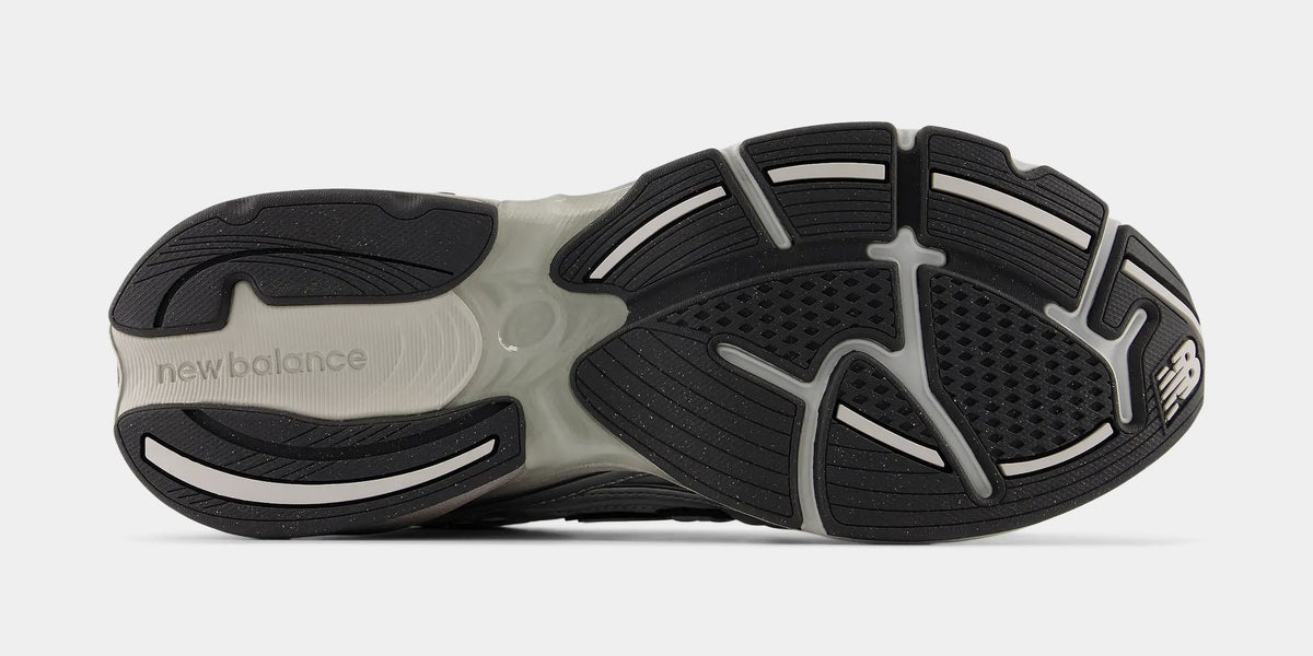 ABZORB 2010 Grey Days Mens Running Shoes (Black/Silver Metallic/Casterock)